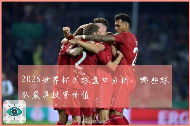 2026世界杯买球盘口分析，哪些球队最具投资价值