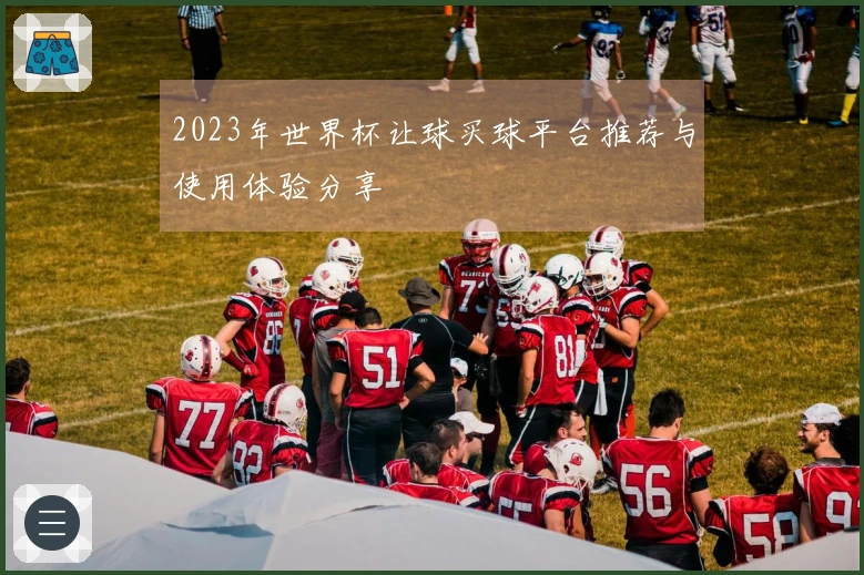 2023年世界杯让球买球平台推荐与使用体验分享
