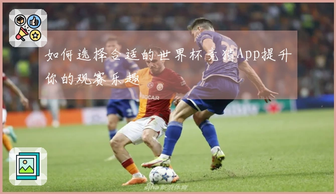 如何选择合适的世界杯竞猜App提升你的观赛乐趣